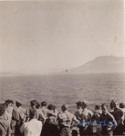Gezicht op Gibraltar