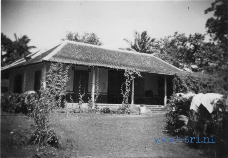 75   onderkomen Bantarbolang gemidld 2 x pw beschoten November 1948
